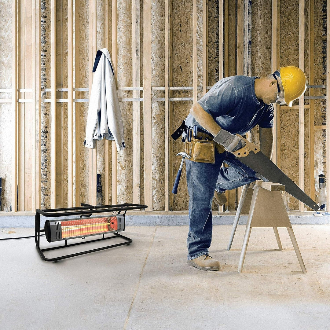 1500W Wall - Mounted Infrared Space Heater, HS - 1500 OTR, Indoor/Outdoor Use - UFOHEATERS