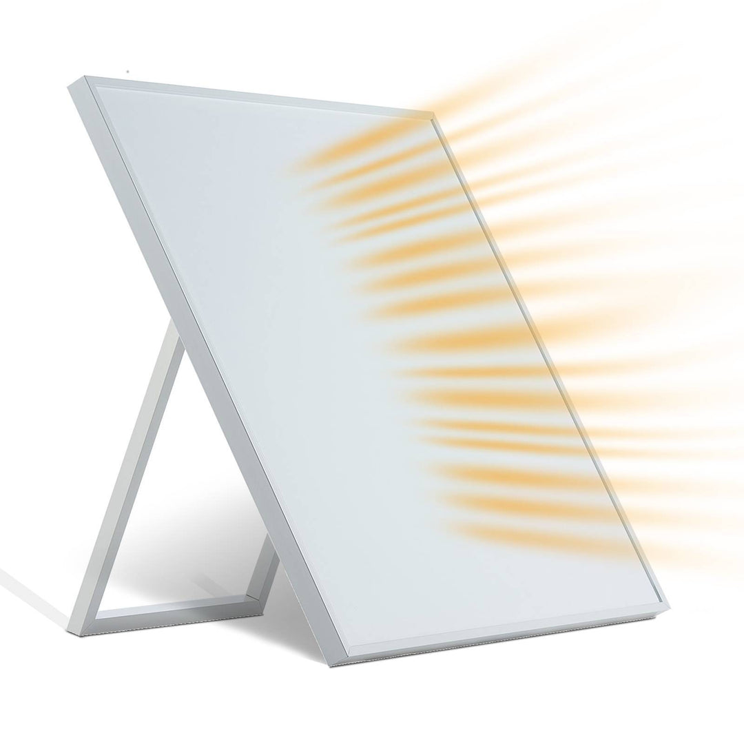 500W Wall - Mounted Electric Flat Panel Heater, Portable with Back Stand - UFOHEATERS