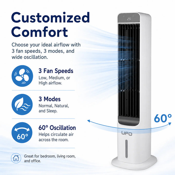 UFO Portable Evaporative Air Cooler