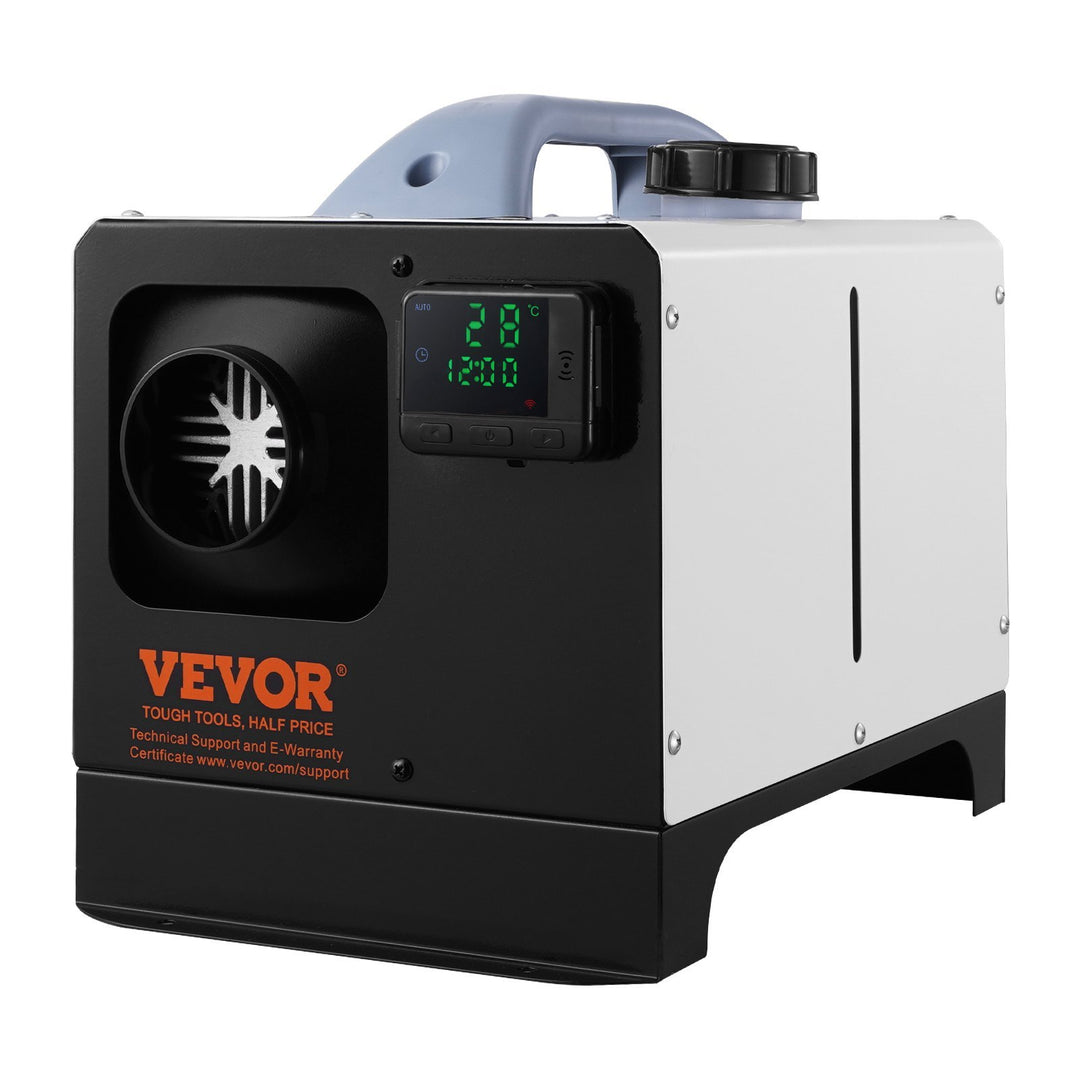 Portable Diesel Air Heater, 5–8KW, Remote & LCD, Quiet Heating for RV, Truck, Camper