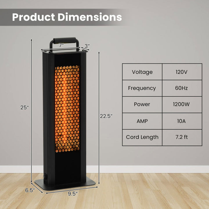 IP65 Waterproof Aluminum Heater, Double-Sided Heating, Overheat Protection