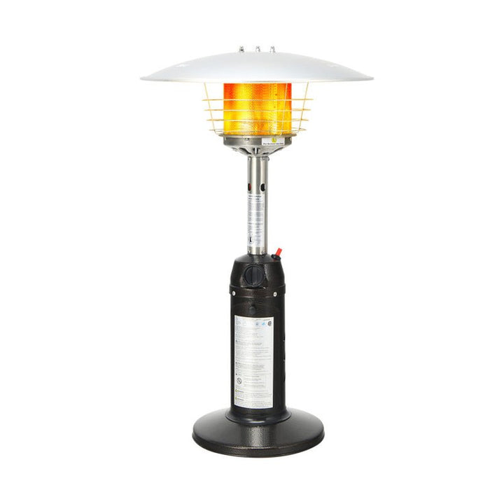 11000 BTU Tabletop Propane Patio Heater, Portable Flame Design - UFOHEATERS