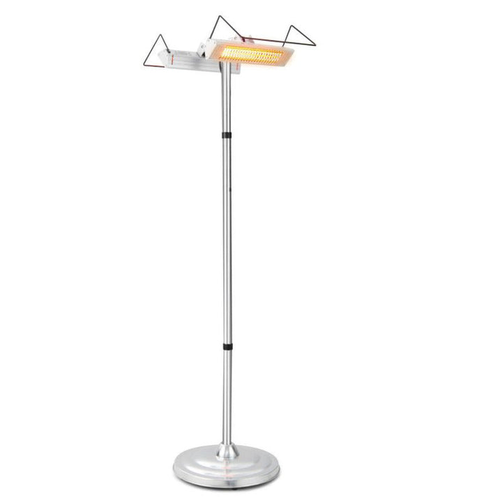 1500W Freestanding Electric Heater, Double - Sided Infrared Panels - UFOHEATERS