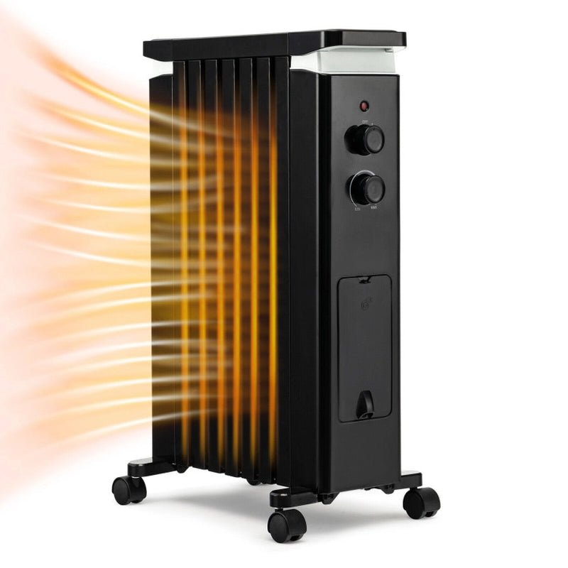 1500W Portable Space Heater with Humidification Box, Quiet Indoor Use - UFOHEATERS