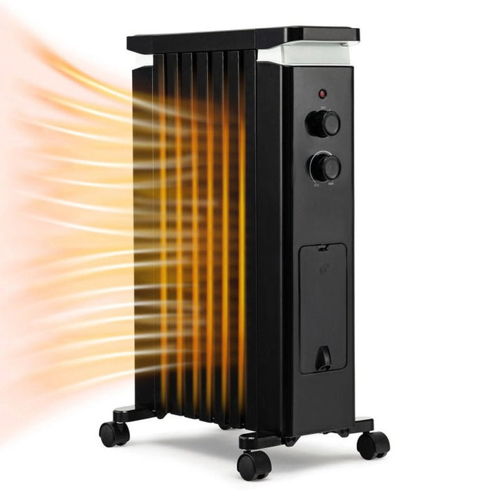 1500W Portable Space Heater with Humidification Box, Quiet Indoor Use - UFOHEATERS