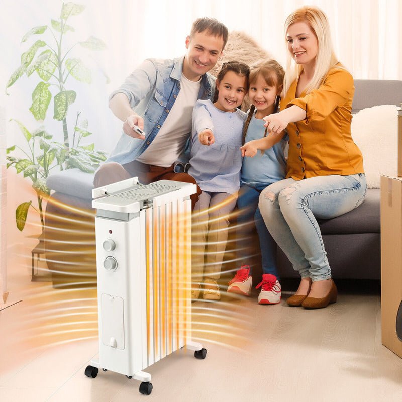 1500W Portable Space Heater with Humidification Box, Quiet Indoor Use - UFOHEATERS