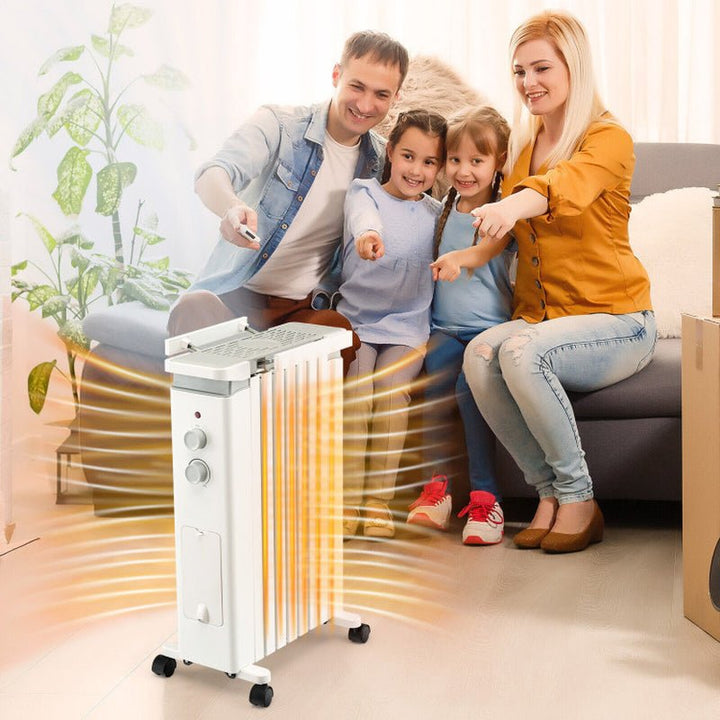 1500W Portable Space Heater with Humidification Box, Quiet Indoor Use - UFOHEATERS