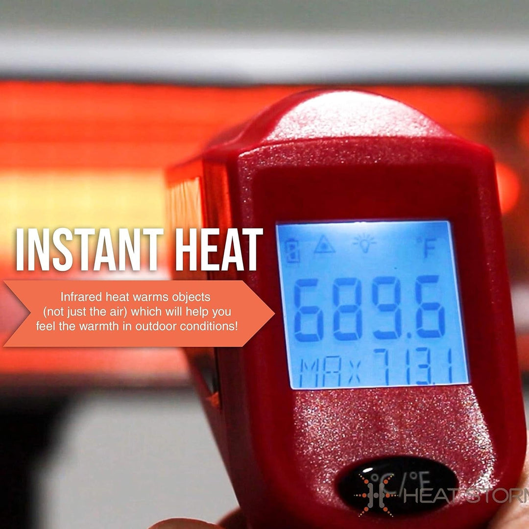 1500W Wall - Mounted Infrared Space Heater, HS - 1500 OTR, Indoor/Outdoor Use - UFOHEATERS