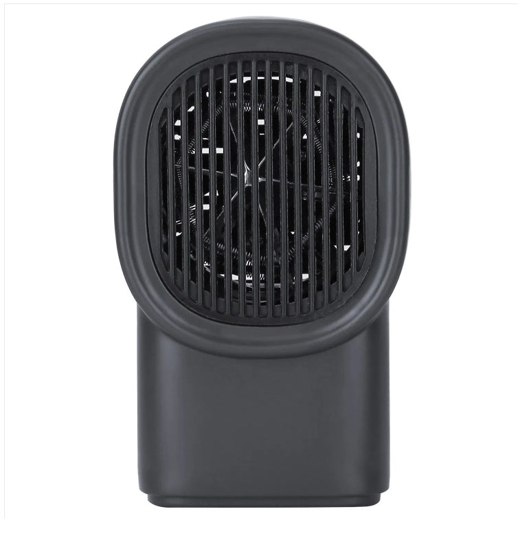 500W Mini Desktop Electric Space Heater, Personal Portable Fan Style
