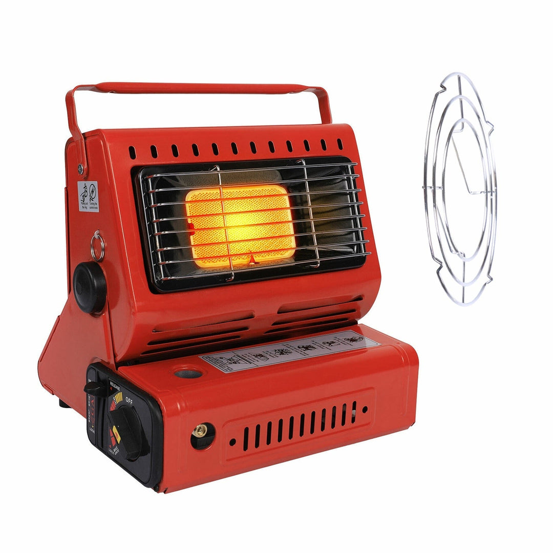 2 - in - 1 Portable Butane Gas Heater & Stove, Outdoor Camping & Cooking Use - UFOHEATERS