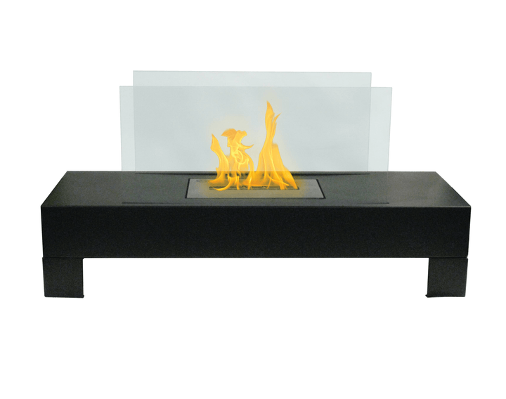 Gramercy Indoor/Outdoor Fireplace, White Finish, Compact Design
