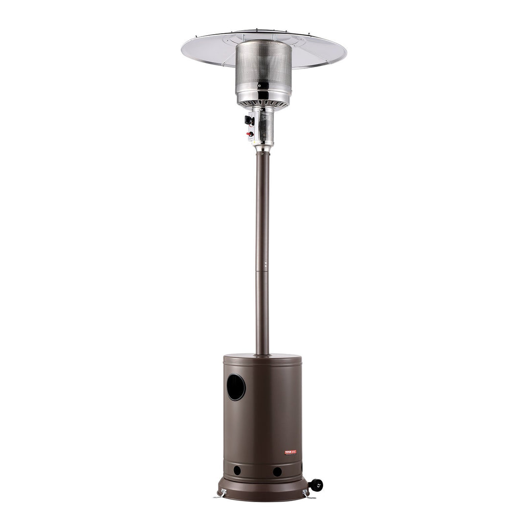 Round Table Propane Patio Heater, 50,000 BTU, Bronze Finish