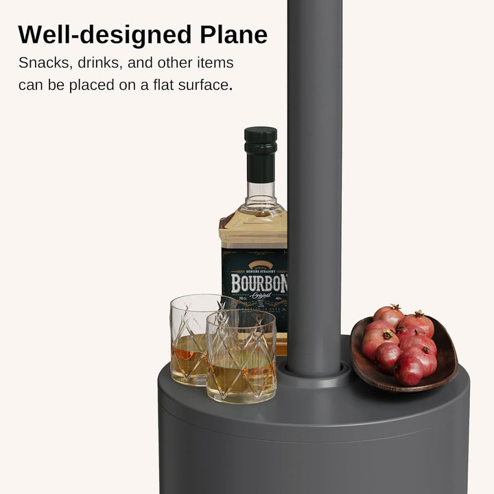 48000 BTU Patio Heater for Outdoor Use, Round Table Design