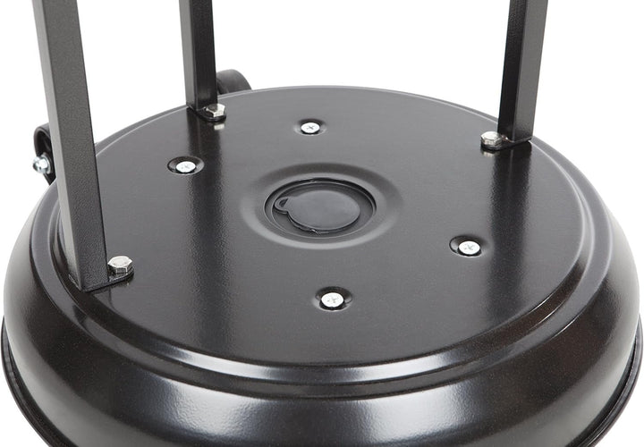 46000 BTU Commercial Outdoor Propane Patio Heater with Wheels, Havana Bronze Finish - UFOHEATERS