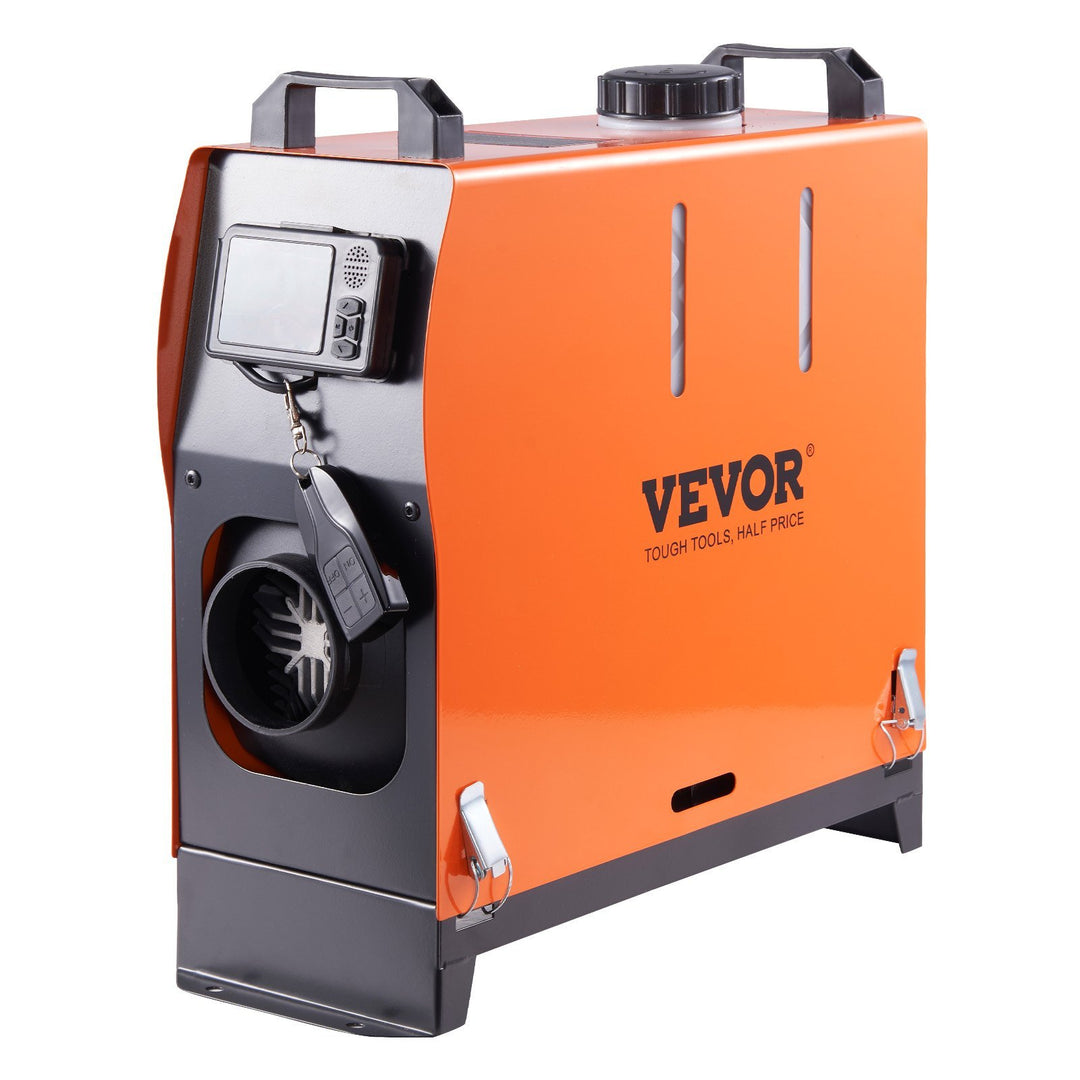 12V 8KW Diesel Air Heater, Bluetooth & LCD, VEVOR All-in-One for RV, Garage, Car