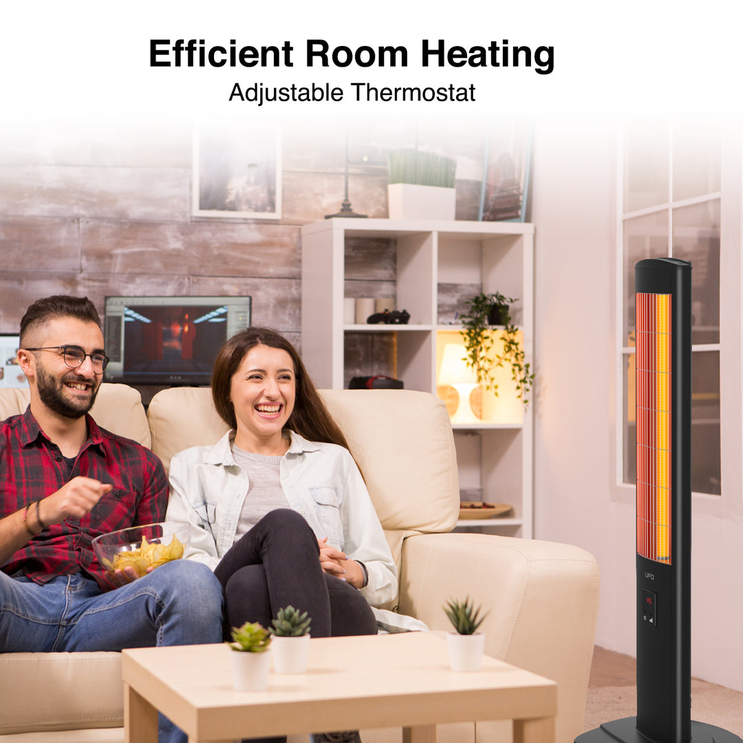 UFO Smart ES-23, 2300-Watt Tower Space Heater с дистанционно управление, Smart Wifi нагревател