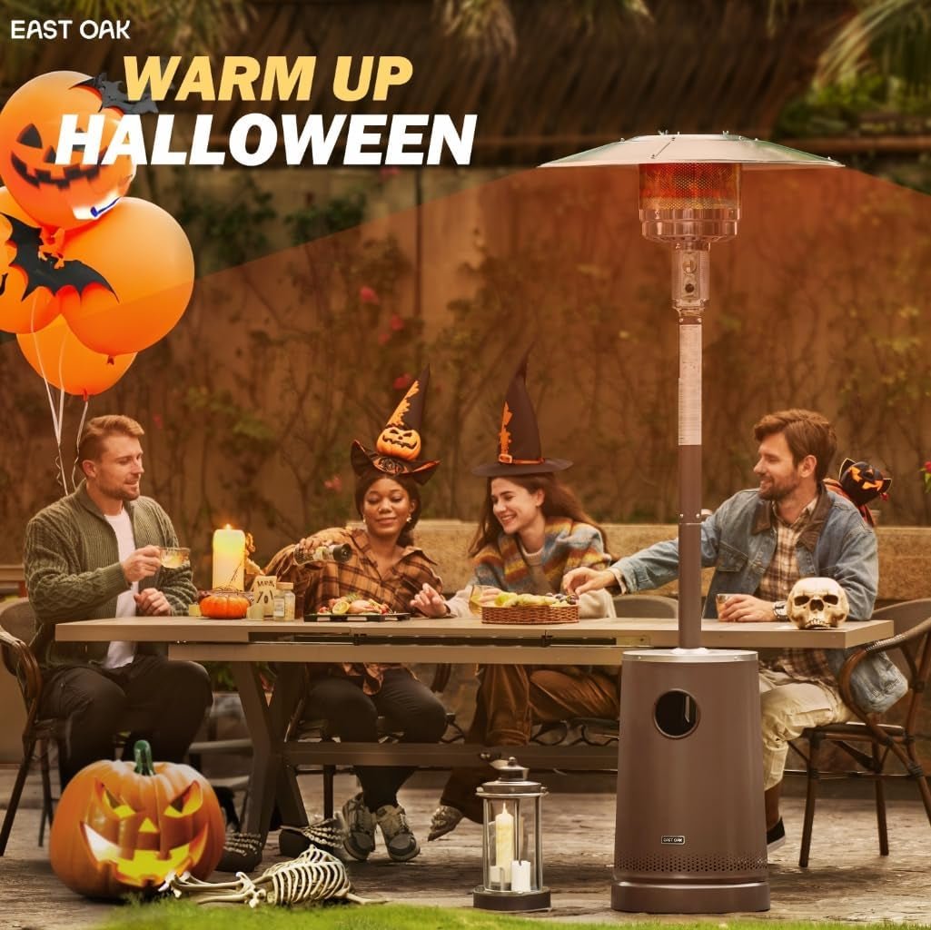50000 BTU Patio Heater with Sand Box, Double - Layer Table Design - UFOHEATERS