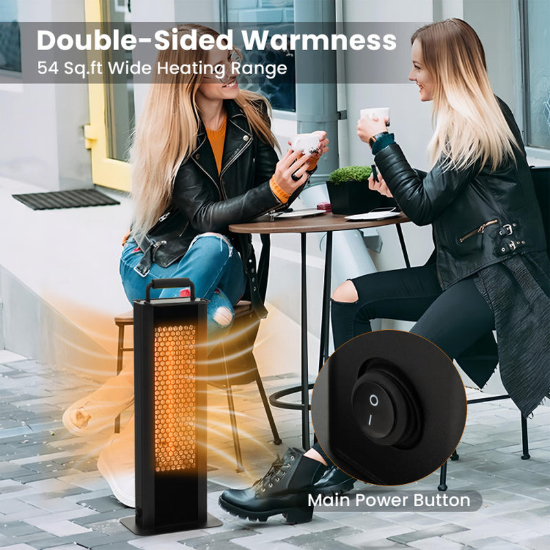 IP65 Waterproof Aluminum Heater, Double-Sided Heating, Overheat Protection