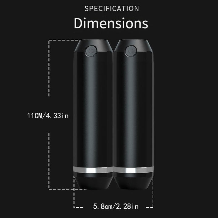 Portable Hand Warmer & Flashlight, Reusable Outdoor Heating for Hiking & Camping