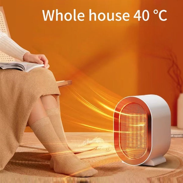 Desktop Electric PTC Mini Fan Heater, 220V, Compact Design