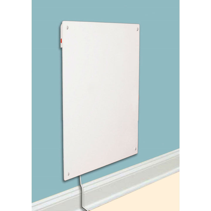 600W Wall Mounted Energy Efficient Convection Electric Heater, Slim Design