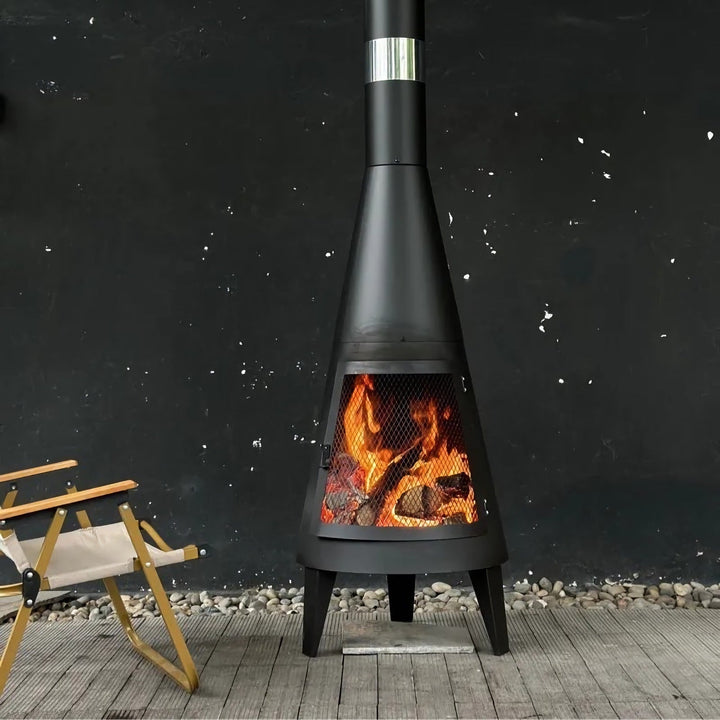 Sleek Wall-Mounted Ethanol Fireplace, Minimalist Indoor Heater