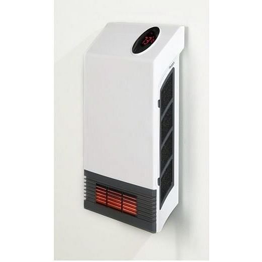Energy Efficient Compact On-Wall Infrared Baseboard Space Heater, Slim and Quiet