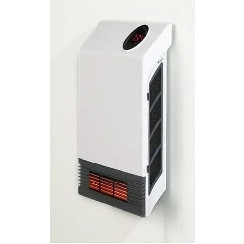 Energy Efficient Compact On-Wall Infrared Baseboard Space Heater, Slim and Quiet