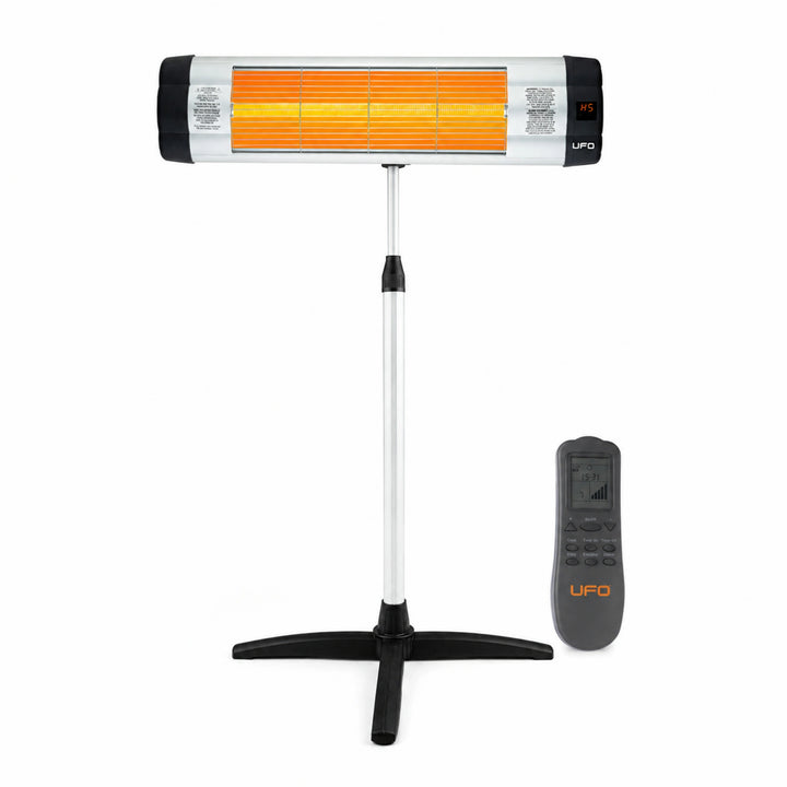 UFO UK-15 1500W Freestanding Electric Infrared Heater with Remote Control