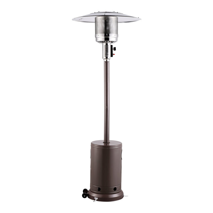 Round Table Propane Patio Heater, 50,000 BTU, Bronze Finish