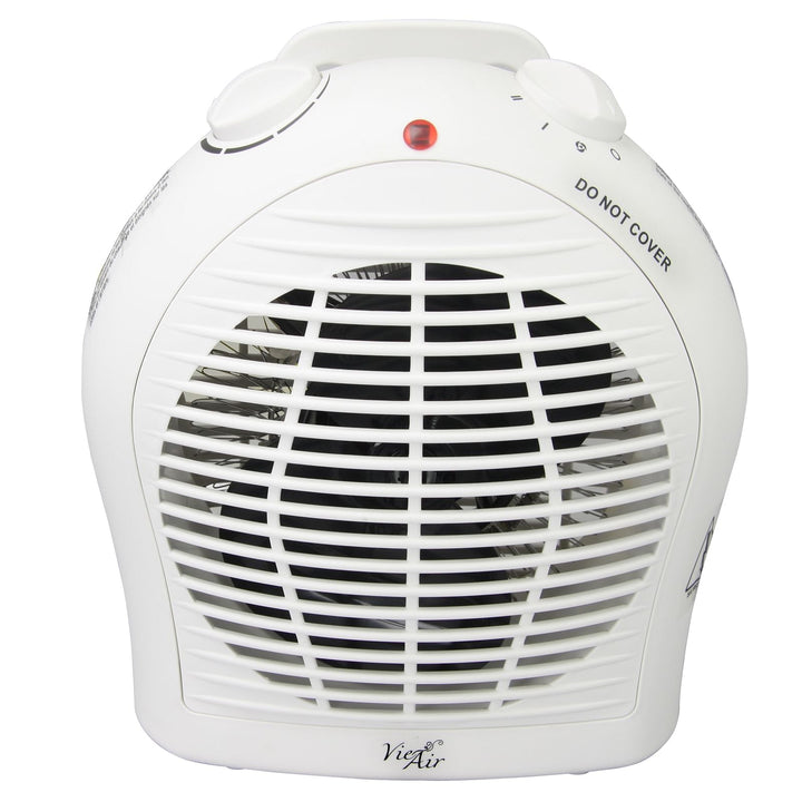 Air Portable Space Heater with Adjustable Settings, 1500W, White Finish - UFOHEATERS