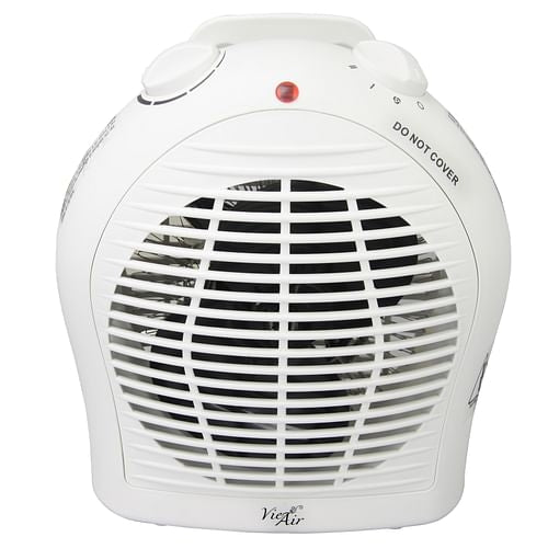 Air Portable Space Heater with Adjustable Settings, 1500W, White Finish - UFOHEATERS