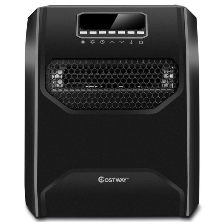 12H Timer Portable Electric Space Heater, Remote Control, Compact