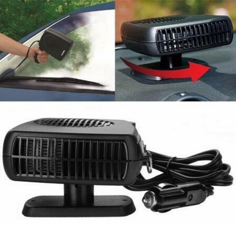 200W 2-in-1 Portable Car Heater & Windshield Defroster, Compact Auto Heater
