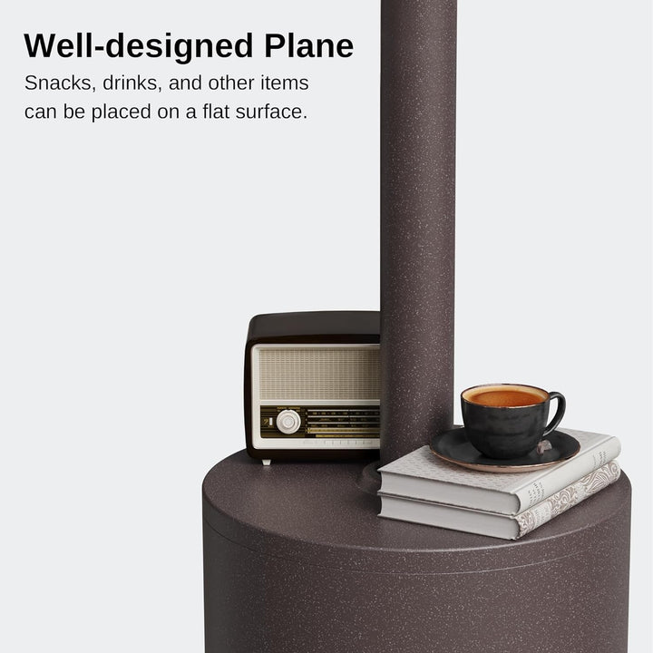 48000 BTU Outdoor Propane Patio Heater, Round Table Design