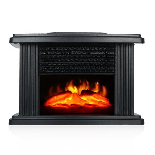 European Electric Fireplace Heater, LED Flame Effect, Stylish Indoor Heating - UFOHEATERS