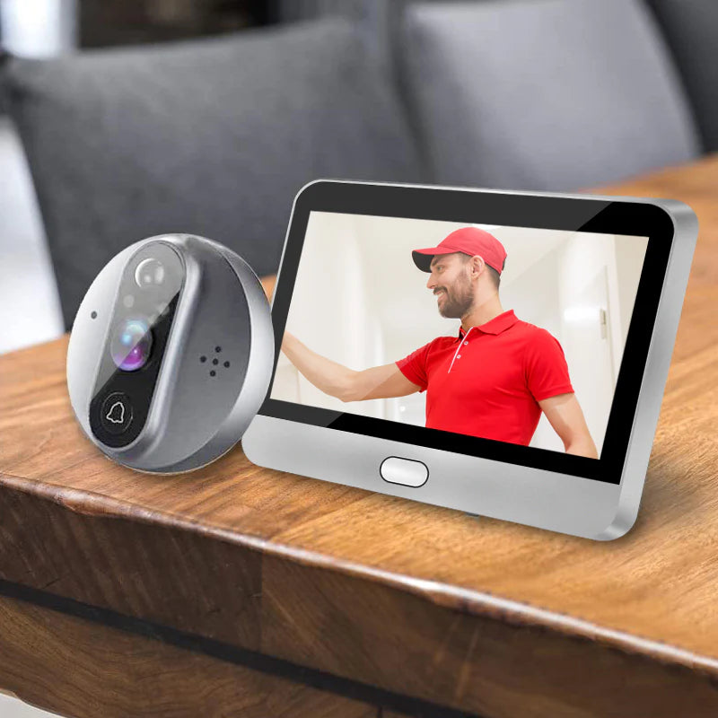 PD-20 Smart Video Doorbell, LCD Screen, Motion Sensor, Mobile Compatible