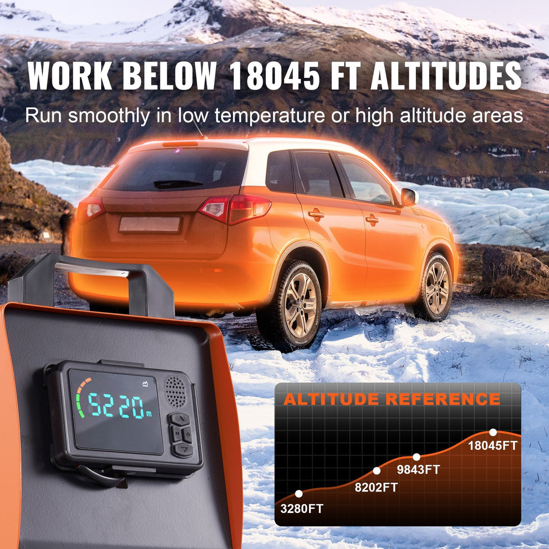 12V 8KW Diesel Air Heater, Bluetooth & LCD, VEVOR All-in-One for RV, Garage, Car