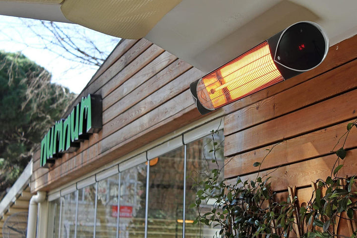 Optimus H - 5511 Infrared Quartz Space Heater, 400W/800W, Compact and Silent - UFOHEATERS