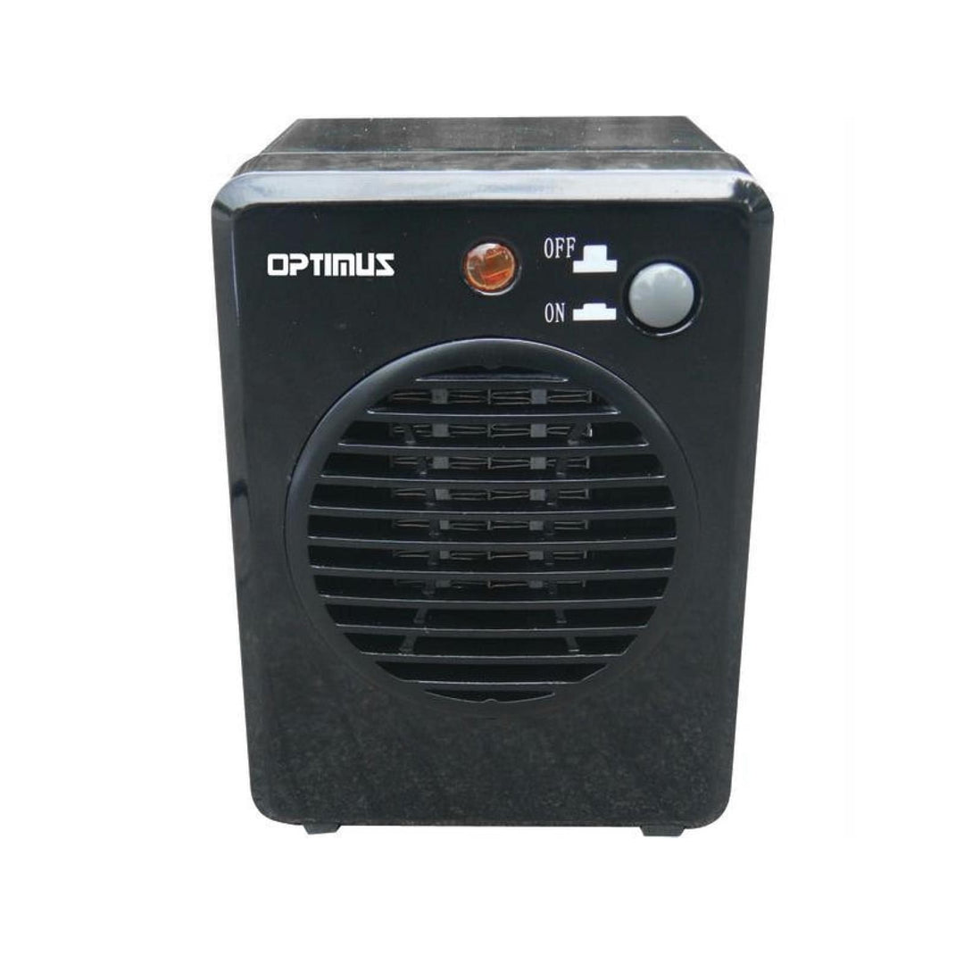 Optimus Portable Mini Ceramic Space Heater, Fast Heat with Safety Protection - UFOHEATERS