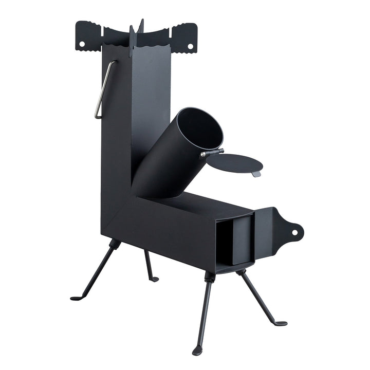 Outdoor Rocket Stove, Portable Fast - Heating Camping Heater & Cooker - UFOHEATERS