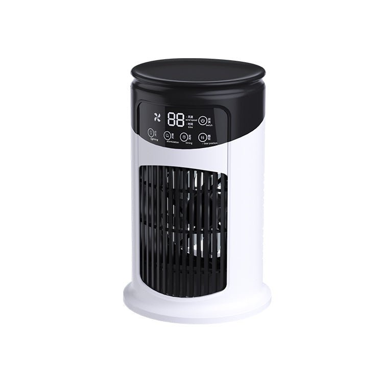 Portable Desktop Air Cooler, Mini Fan with Humidifier & 3 - Speed Cooling - UFOHEATERS