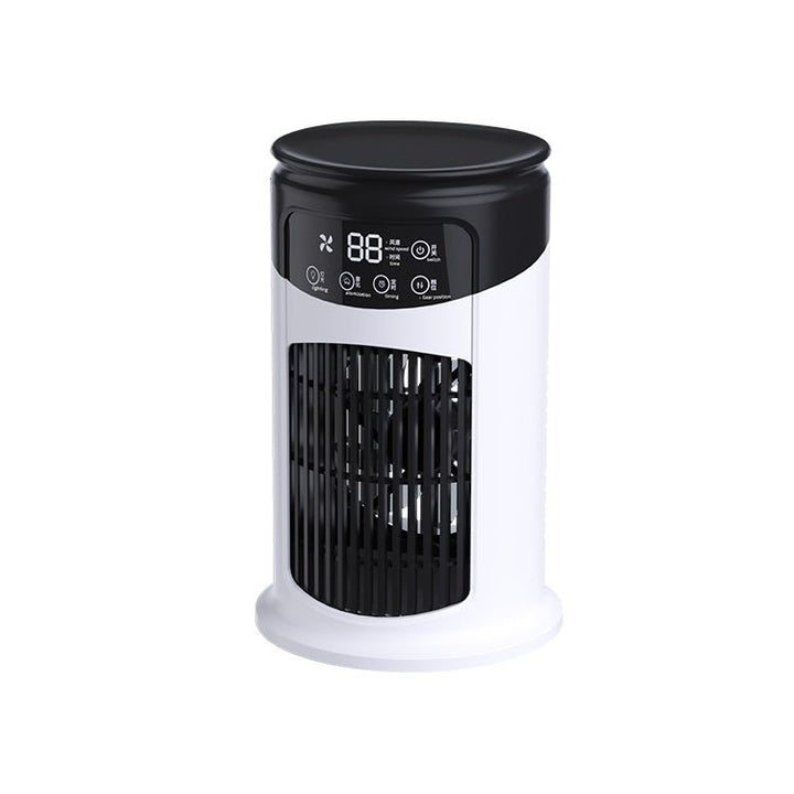 Portable Desktop Air Cooler, Mini Fan with Humidifier & 3 - Speed Cooling - UFOHEATERS