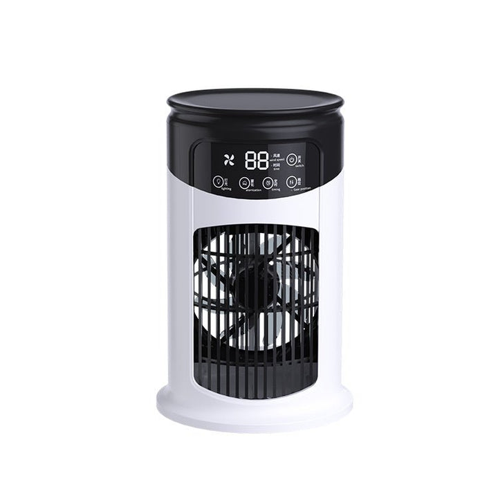 Portable Desktop Air Cooler, Mini Fan with Humidifier & 3 - Speed Cooling - UFOHEATERS