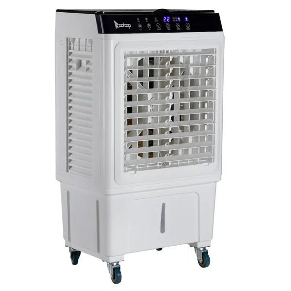 Portable Evaporative Cooler, 2353 CFM, 4 Ice Packs, Remote, Indoor/Outdoor Use - UFOHEATERS