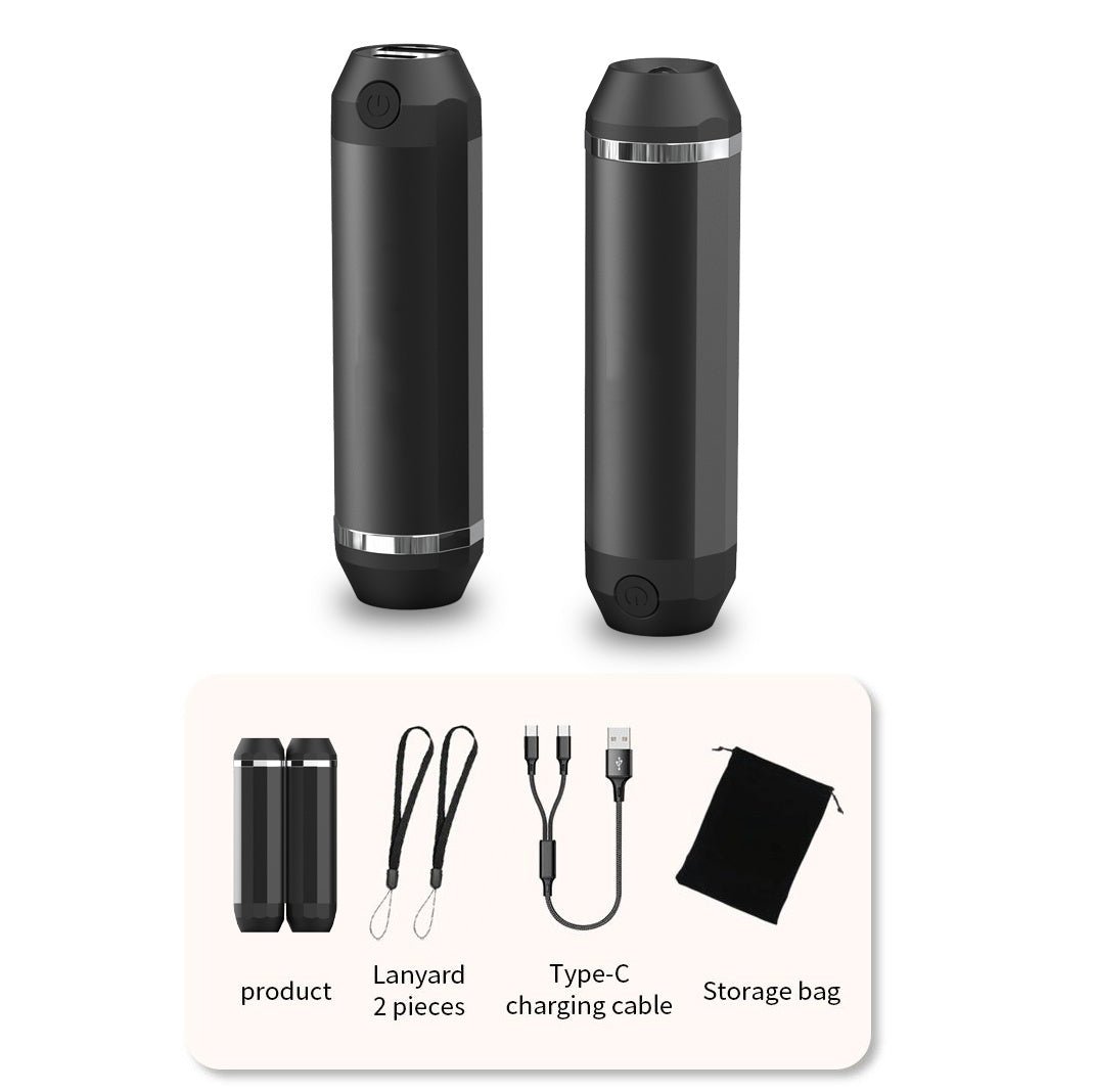 Portable Hand Warmer & Flashlight, Reusable Outdoor Heating for Hiking & Camping - UFOHEATERS