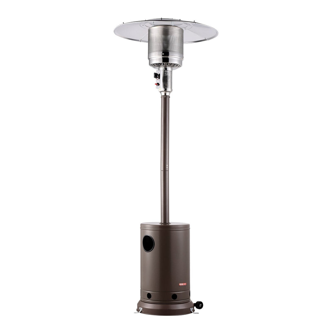 Round Table Propane Patio Heater, 50,000 BTU, Bronze Finish - UFOHEATERS