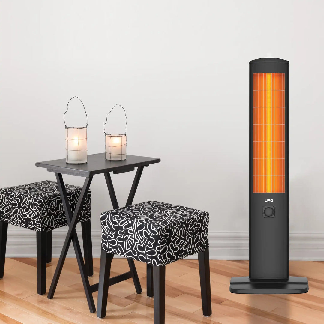 UFO Micatronic MT - 15, 1500 - Watt Free Standing Heater with Thermostat - UFOHEATERS