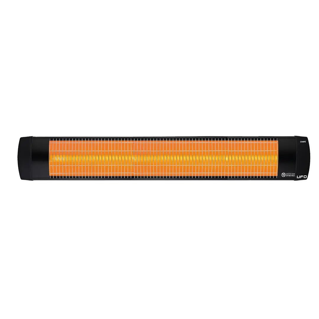 UFO Omri 29, 2900W Electric Heater with Thermostat, Black - UFOHEATERS