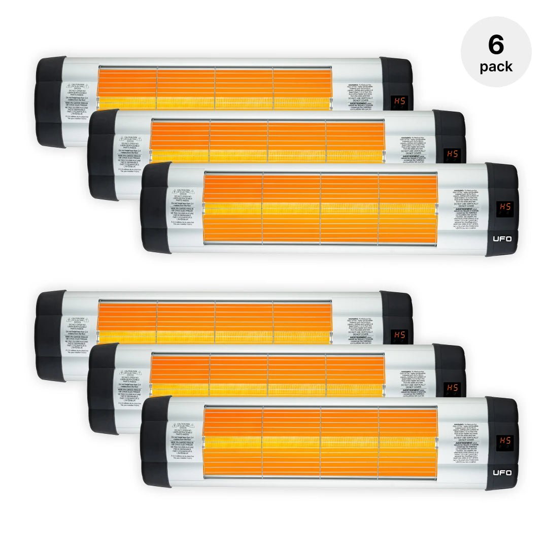 UFO UK - 15, 1500 - Watt Wall Mount Infrared Heater with Remote Control - UFOHEATERS
